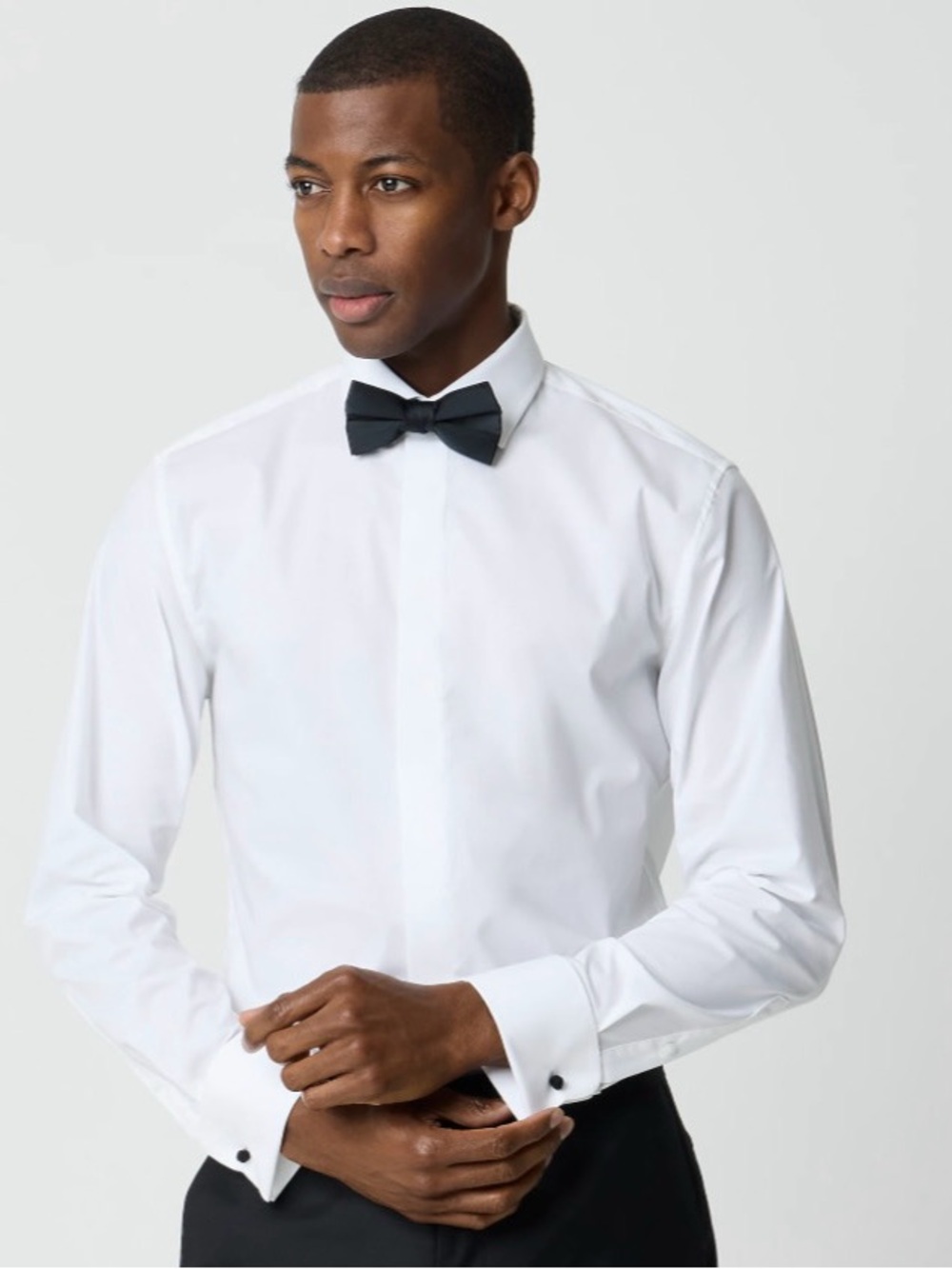 NWT J. Crew Thompson Tuxedo Shirt White